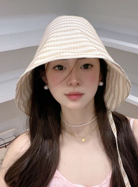 渔夫帽女防晒遮阳透气显脸小