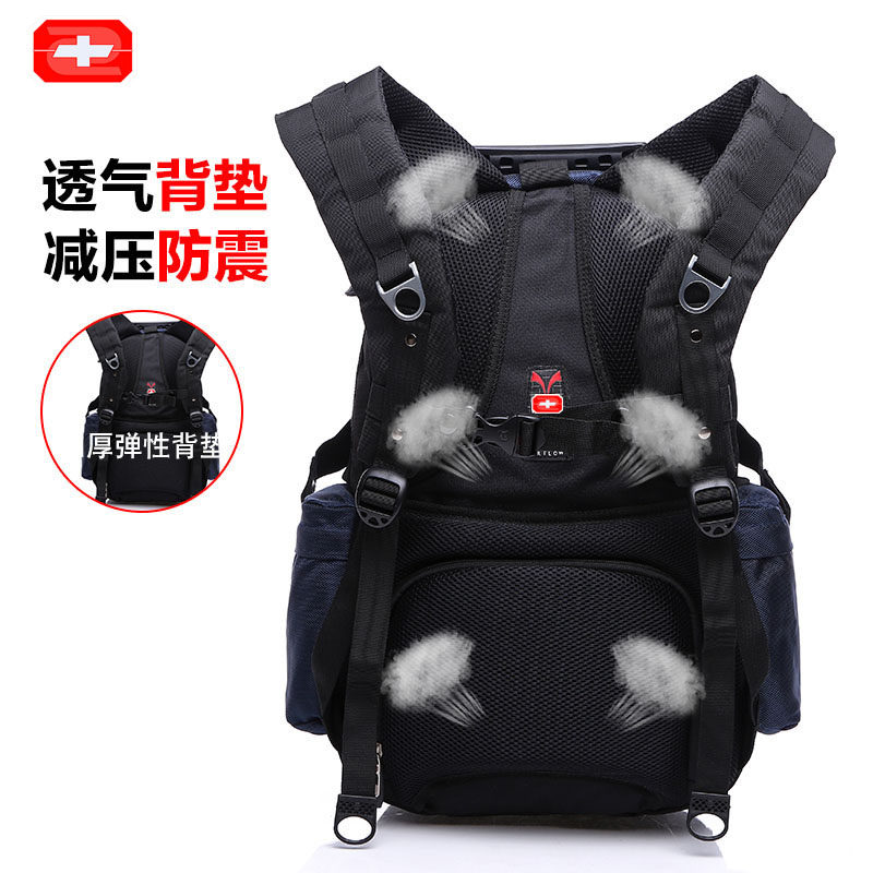 瑞士军刀男大容量户外登山双肩包 格伦雅服饰双肩背包