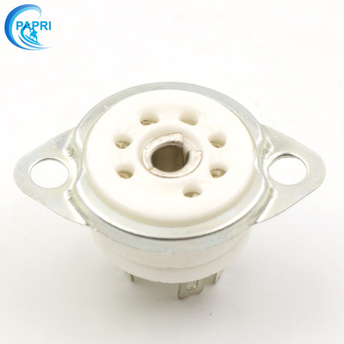 GZC7-F-G 镀金 小7脚电子管座 小七脚插座 用于 6J1 6J2 6J3 6J4 - 图3