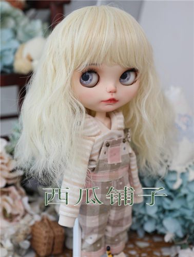 嘎子姐 Blythe 小布娃娃 假发 长发合集 只是假发没头壳高温丝 - 图2