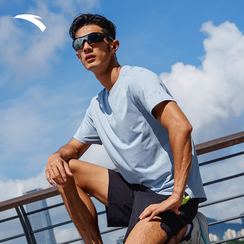 【樊振东同款】安踏速干之王丨短袖t恤男女跑步运动上衣152535105,淘宝优惠券,粉丝福利购,淘宝优惠卷