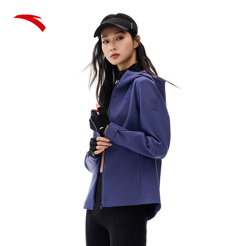 安踏防泼水软壳衣女冬季防风内胆梭织茄克外套运动上衣162517602,淘宝优惠券,粉丝福利购,淘宝优惠卷