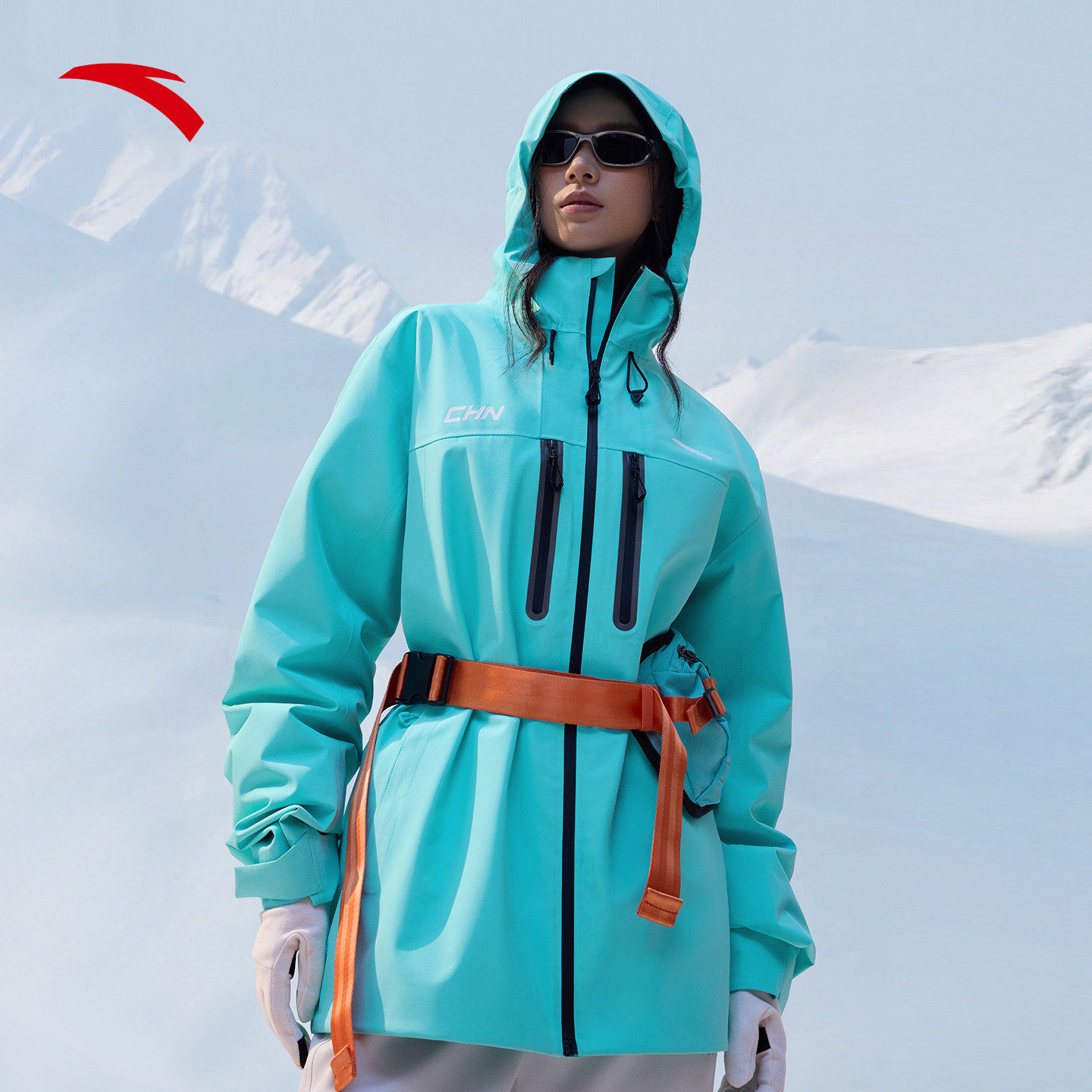 安踏无氟防泼水冲锋衣两件套丨CHN系列新年男女羽绒三合一冲锋衣,淘宝优惠券,粉丝福利购,淘宝优惠卷