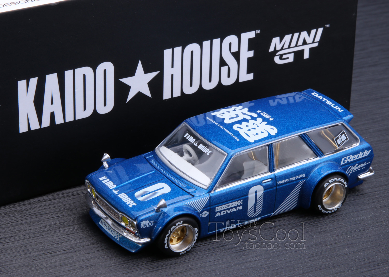 TSM minigt  kaido house联名达特桑尼桑GTR瓦罐1/64合金车模型 - 图0