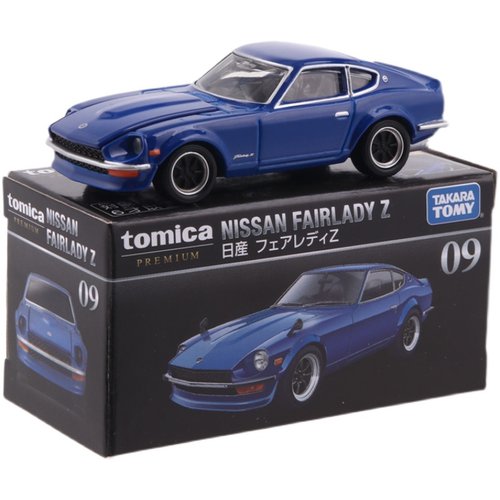 TOMY多美卡黑盒TP09号11尼桑GTR R34小恶魔fairlady Z合金车模型_虎窝淘