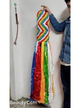 五色藏族金刚结汽车挂件装饰品