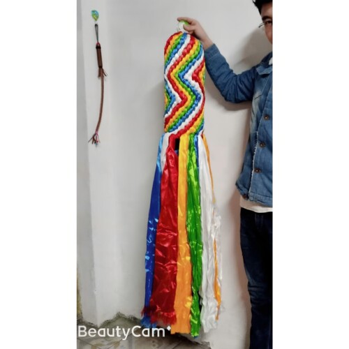 金刚结五色哈达蒙古包餐厅特色装饰品藏族哈达结平安结汽车挂件 - 图1