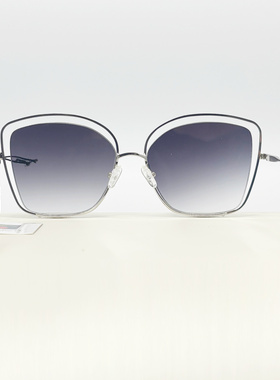 欧美高端品质时尚镂空气质男女太阳镜防紫外防嗮防强光墨镜