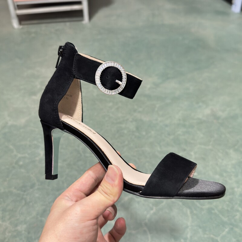 LR夏季细高跟时尚一字带搭裙子凉鞋女显瘦露趾高跟鞋LI251K01033,淘宝优惠券,粉丝福利购,淘宝优惠卷