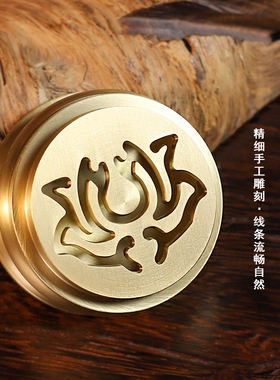 纯铜香篆炉香炉拉丝工艺