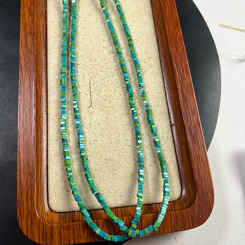 优化松石一条2.4mm*1mm半成品散珠极细DIY手链项链配珠隔珠半成品,淘宝优惠券,粉丝福利购,淘宝优惠卷