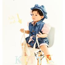 Childrens Chaopat Nordic Wind Childrens Theme Photography Clothing Apparel Fashion 22 years Shanghai Exhibition Suit Dress