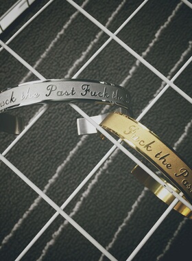 KORKEN欧美恶搞个性复古风男手镯