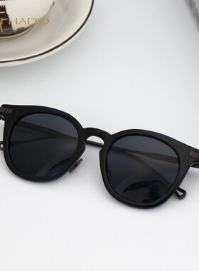 日本潮牌联名复古太阳眼镜超轻钛