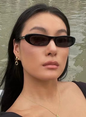 Hailey海狸明星同款欧美复古墨镜