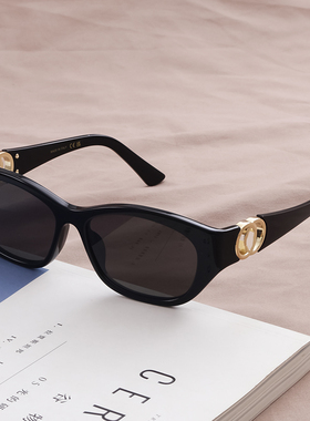 2025新款 高级感倪妮同款太阳眼镜女墨镜高品质百搭猫眼大框开车