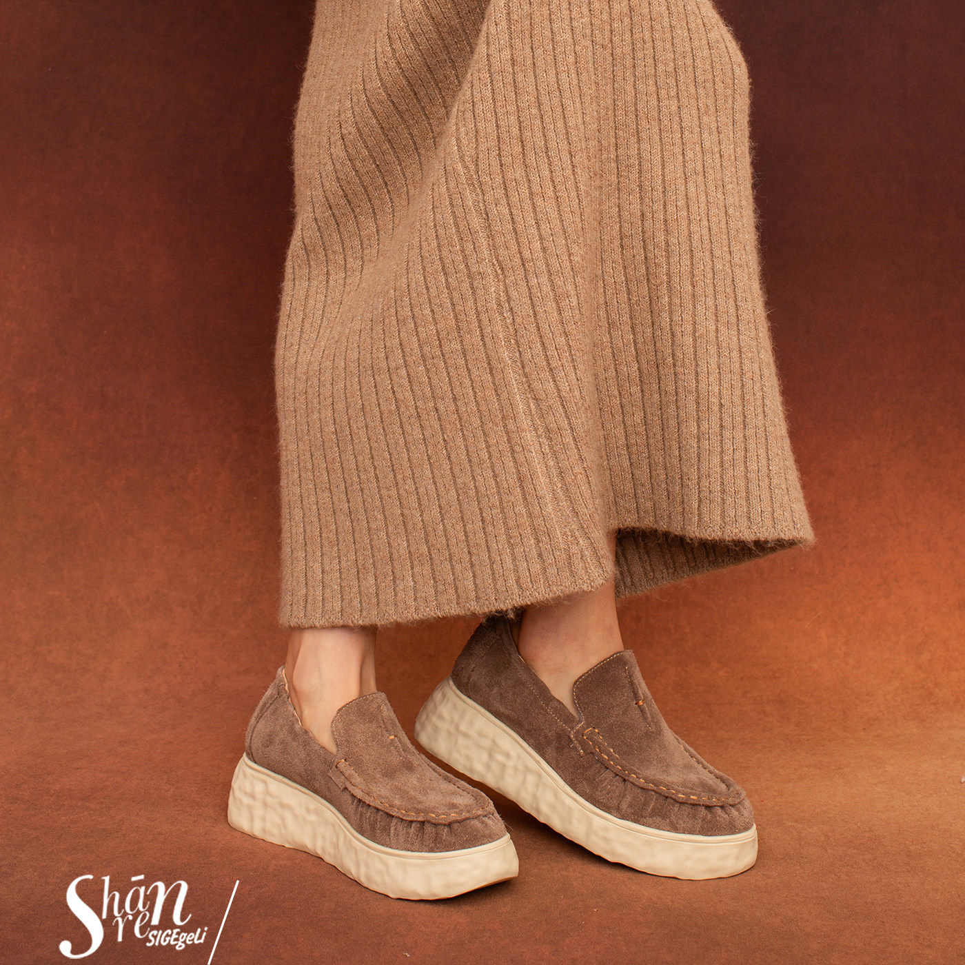 ShānRen软底深口单鞋女一脚蹬休闲乐福鞋增高懒人鞋厚底新款舒适,淘宝优惠券,粉丝福利购,淘宝优惠卷