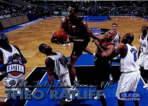 [IR] Звездная карта NBA Topps Ud Oran Ratliff Polcca