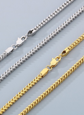 golden chains for men fashion necklace hiphop rapper rock