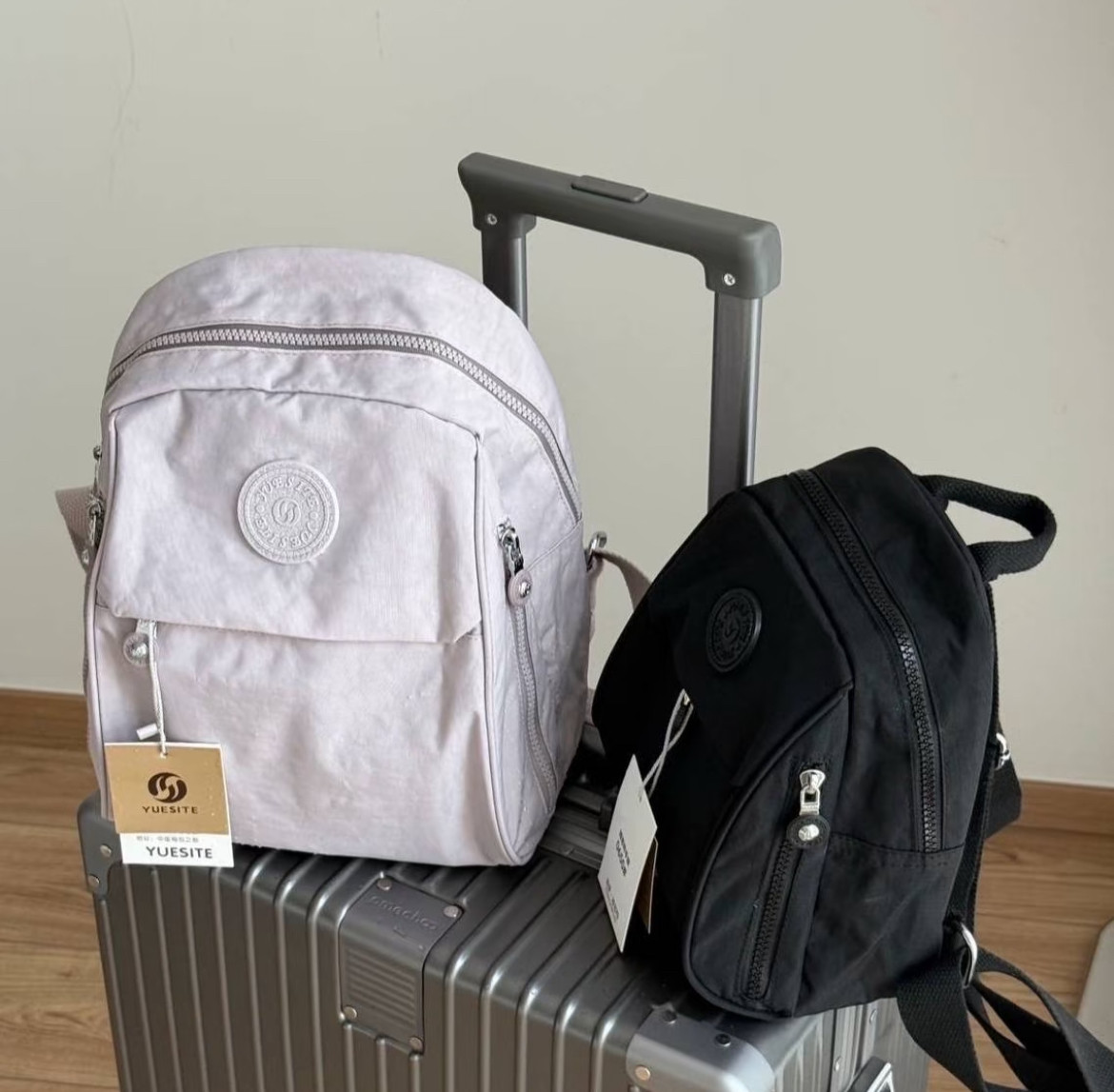 日本外贸原单新款迷你小包牛津布双肩包女防水百搭帆布轻便小背包