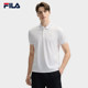 FILA gestricktes Kurzarm-POLOshirt