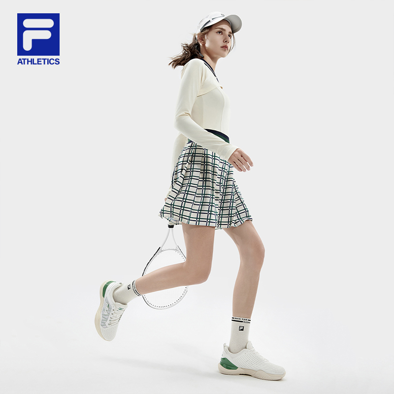 FILA 斐乐SPEED SERVE女鞋网球鞋2024春季新款户外运动性能运动鞋 - 图3