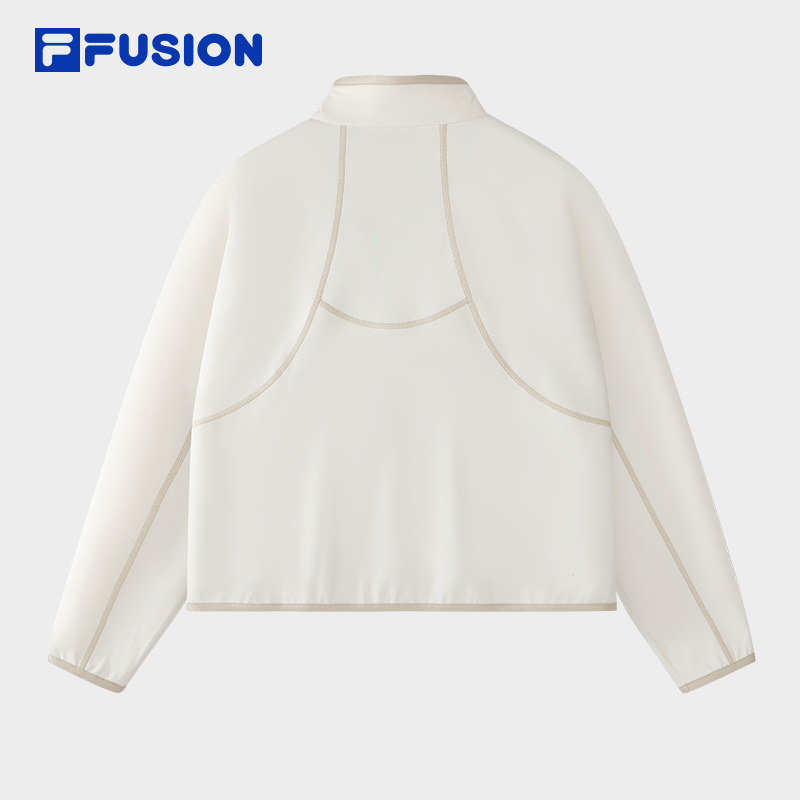 FILA FUSION斐乐潮牌女子套头卫衣2026春季新款休闲绒面针织上衣,淘宝优惠券,粉丝福利购,淘宝优惠卷