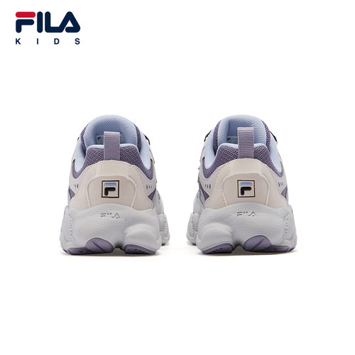 FILA KIDS斐乐童鞋儿童跑步鞋2025冬新款男女大童旋钮复古运动鞋 - 图1