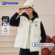 FILA FUSION Fairtide Sign Plume Machia Femme 2023 Hiver New Base Fashion Livette Warm Jacket