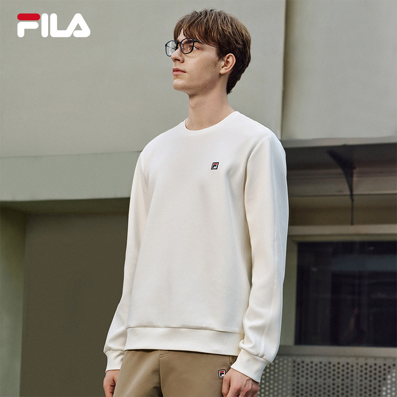 【FILA】圆领休闲通勤卫衣