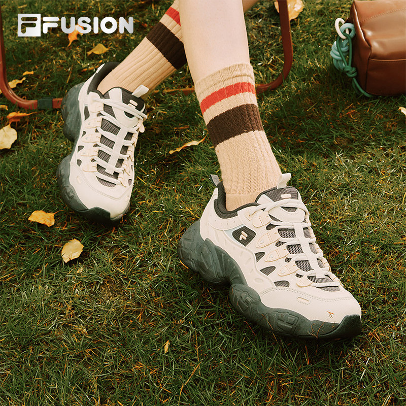 斐乐潮牌情侣老爹松果鞋休闲鞋