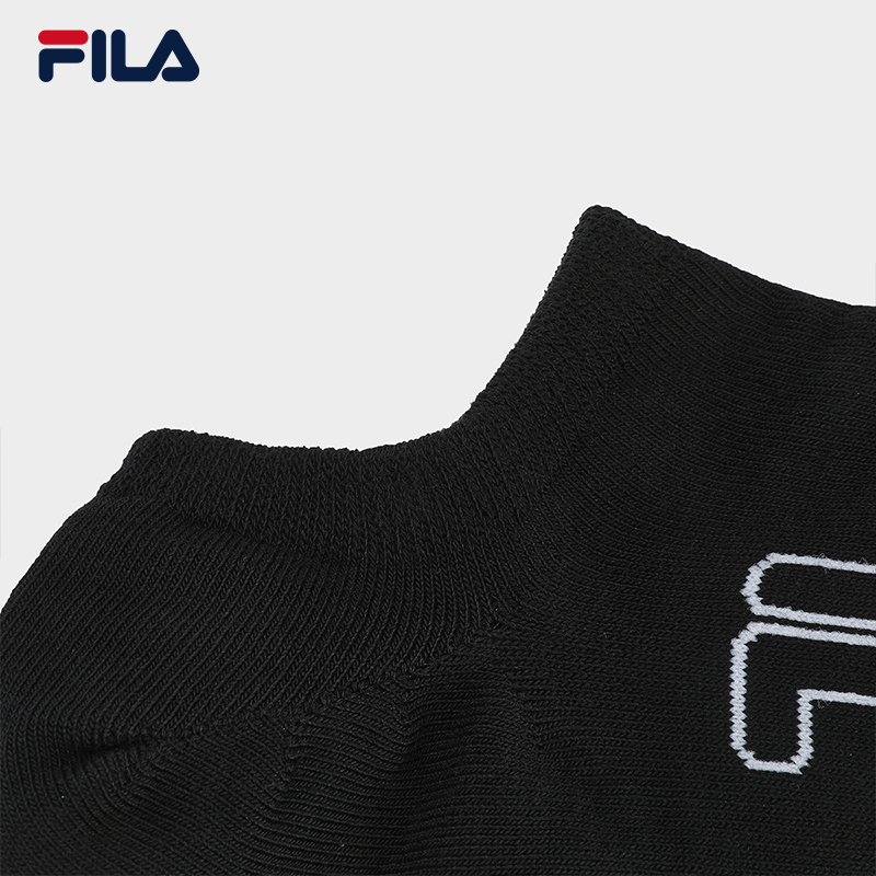 FILA 斐乐官方男袜浅口袜套装2025夏季新款船袜舒适休闲袜子3双装 - 图2