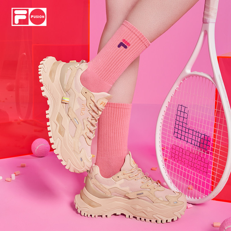fila fusion斐乐新款硬糖女运动鞋 FILA跑步鞋