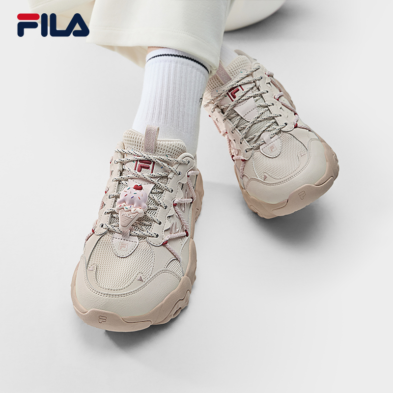 猫爪6代|冰淇淋FILA斐乐老爹鞋女鞋2026春季新款鞋子休闲鞋运动鞋