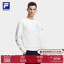 FILA File Mens Wear 2023 Winter New Sport Running outdoor Long sleeves Hooded Sweatshirt Fitness Blouse