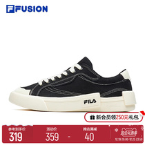 FILA FUSION Phele Official POP Tide Card Sails Shoes Women Shoes Sneakers Casual Board Shoes Mens Shoes Black