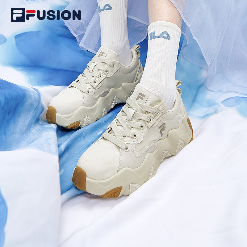 fila fusion斐乐海星潮牌2023女鞋 FILA帆布鞋