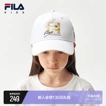 FILA KIDS x Van Gogh Museum Filia childrens hat 2022 Summer new CUHK Baseball Cap Tide