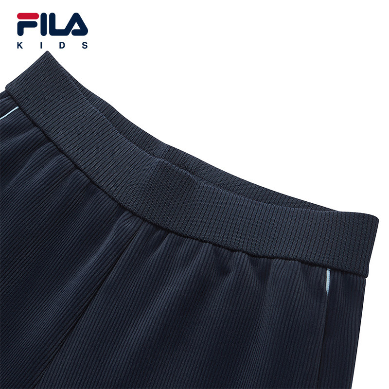 FILA KIDS斐乐童装男大童长裤2026春季新款儿童网球运动针织裤,淘宝优惠券,粉丝福利购,淘宝优惠卷