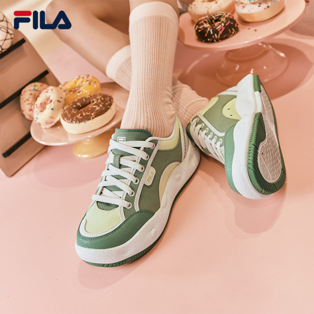 ເກີບຜ້າໃບແຟຊັ່ນ Retro ຂອງຄູ່ຮັກ FILA