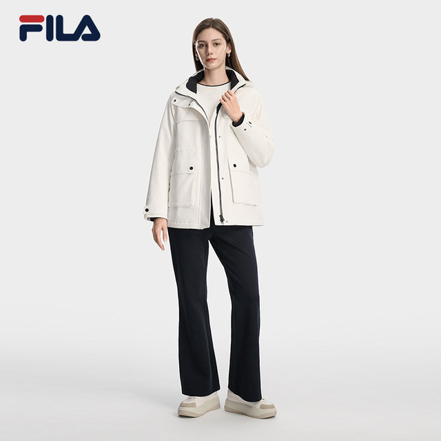 FILA ເຄື່ອງນຸ່ງຝ້າຍແບບທໍາມະດາຂອງແມ່ຍິງ
