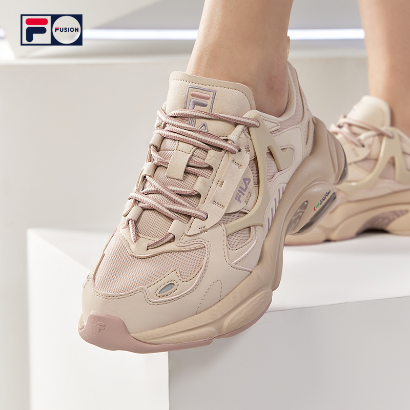 fila fusion斐乐潮牌老爹女轻便鞋 FILA跑步鞋