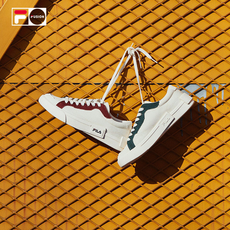 【kōki,同款】fila fusion斐乐女鞋 FILA帆布鞋