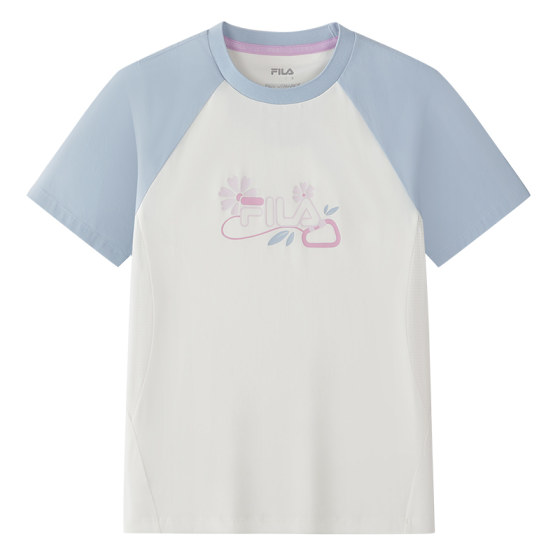 FILA KIDS FILA children's clothing big girls short-sleeved T-shirt 2026 autumn new children's sports breathable tops