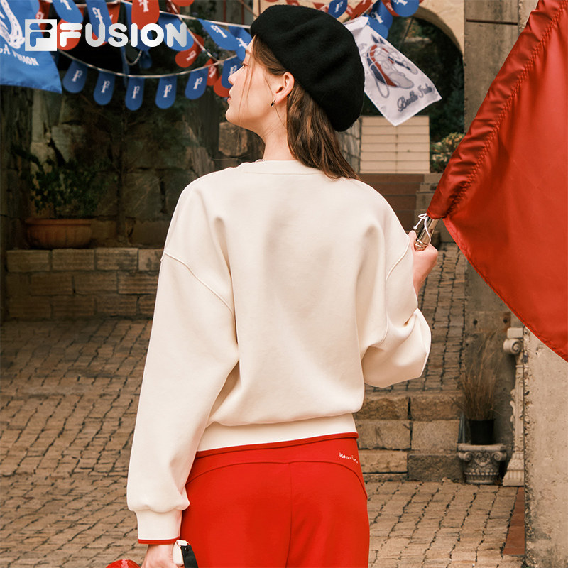 马上起飞 | Dimitri联名卫衣FILA FUSION斐乐潮牌女春新年款上衣,淘宝优惠券,粉丝福利购,淘宝优惠卷