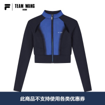 FILAFUSION x TEAM WANG DESIGN FILOBOLE Long-sleeved Jacket Woman 2023 Winter New