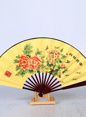中式婚礼扇子挂件中国风舞台装饰