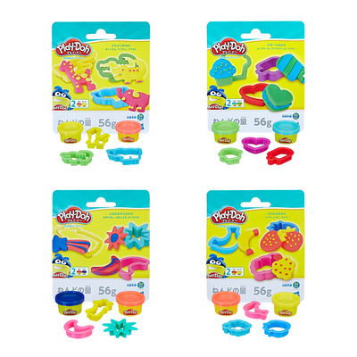 【培乐多】儿童彩泥橡皮泥2罐+3个磨具