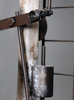 工业风信号红绿灯怀旧铁皮模型