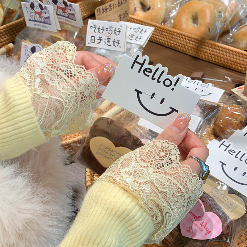 黄色低圆领蕾丝边针织打底衫女内搭2025春秋季新款设计感毛衣上衣,淘宝优惠券,粉丝福利购,淘宝优惠卷